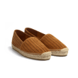Espadrille Wait and Sea [femme cuir veau velours perforé beachnut]