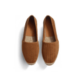 Espadrille Wait and Sea [femme cuir veau velours perforé beachnut]