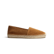 Espadrille Wait and Sea [femme cuir veau velours perforé beachnut]