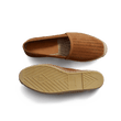 Espadrille Wait and Sea [femme cuir veau velours perforé beachnut]