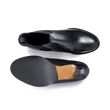 Bottine Cambre élastique à talon 9,5cm [femme cuir lisse noir]