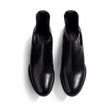 Bottine Cambre sans élastique à talon 9,5cm [femme cuir lisse noir]