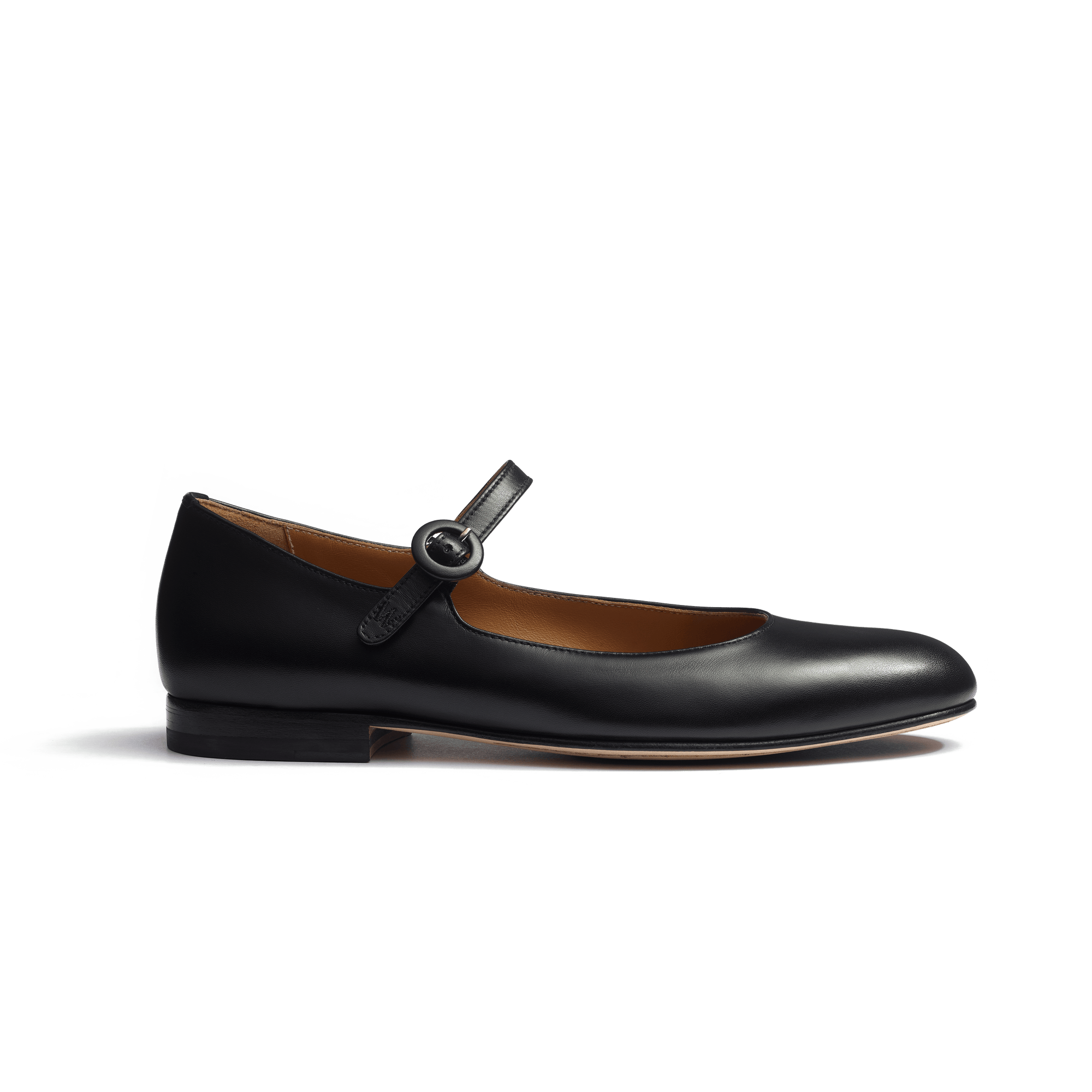 Mary Jane [femme cuir veau lisse noir]