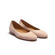 Ballerina [Women Nude suede goatskin]