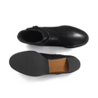 Bottine Jodhpur à talon [femme cuir veau lisse noir]