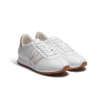 Basket On My Way [femme cuir veau sport blanc détails rose]