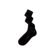 Scotland Lisle Thread Long Socks[Anthracite grey cotton]
