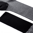 Chaussettes Ultra Hautes [Coton noir]