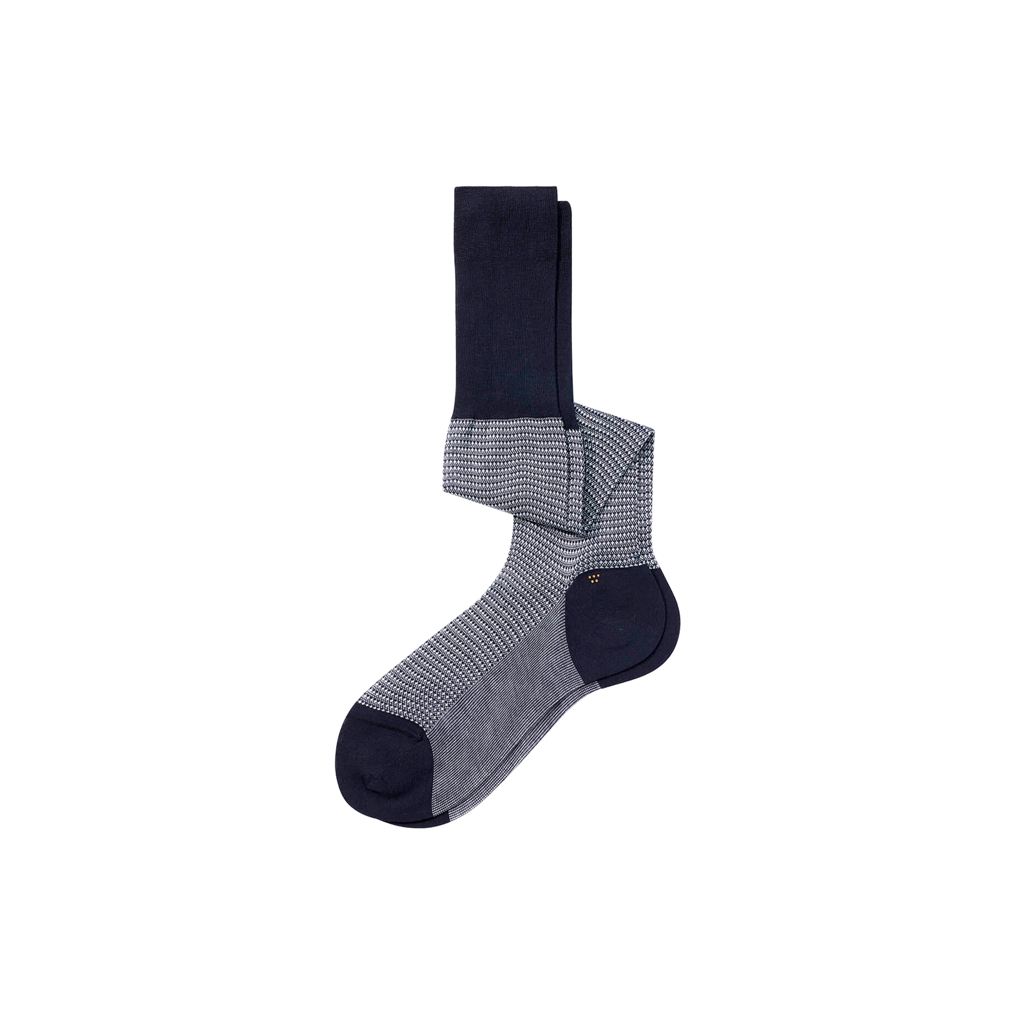 Ultra High Socks[Navy blue cotton]