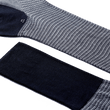 Chaussettes Ultra Hautes [Coton bleu marine]
