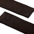 Chaussettes Fil d'Ecosse courtes [Coton marron chocolat]