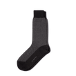 Chaussettes Chevrons Courtes [Coton gris et noir]