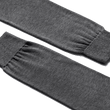 Chaussettes non côtelées courtes [Coton flanelle]