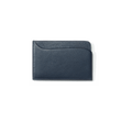 Porte-cartes Double You [Cuir veau foulonné marine]