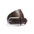 Golf Belt[Coffee soft calf leather & gold calf leather lining]