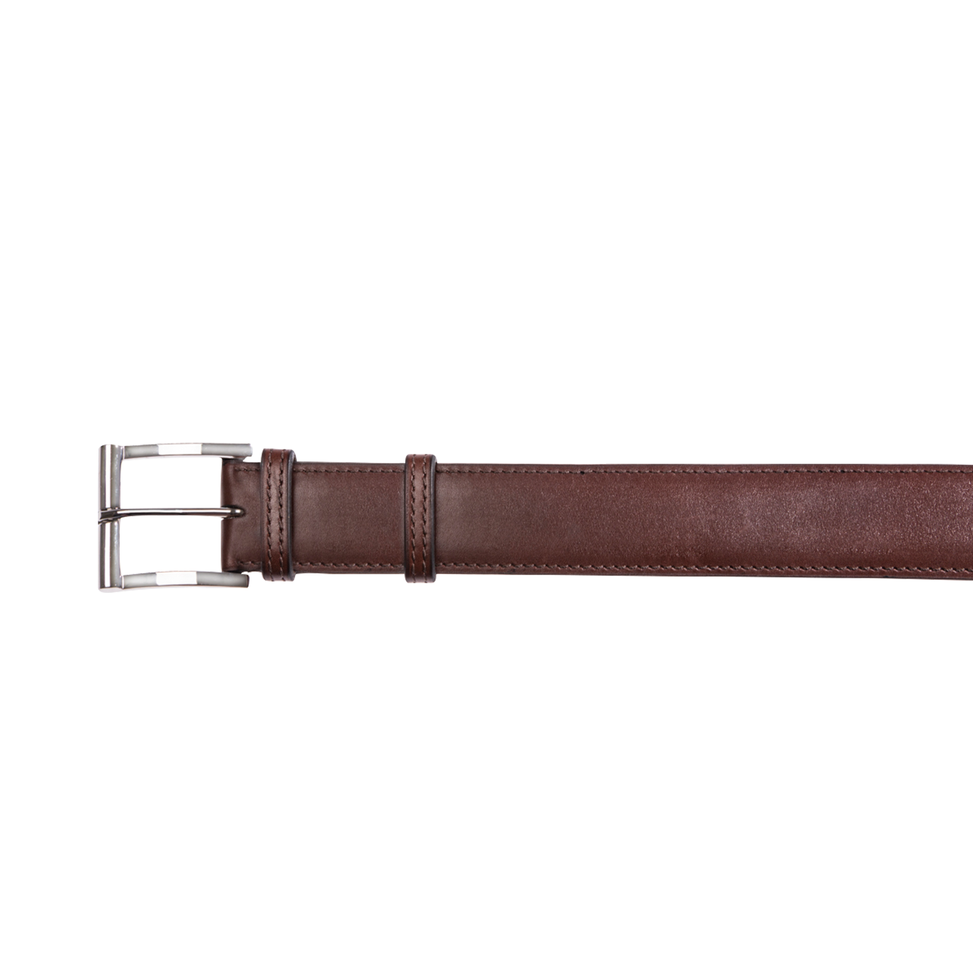 Ceinture Demi-Jonc [Cuir veau box rouge etrusco]