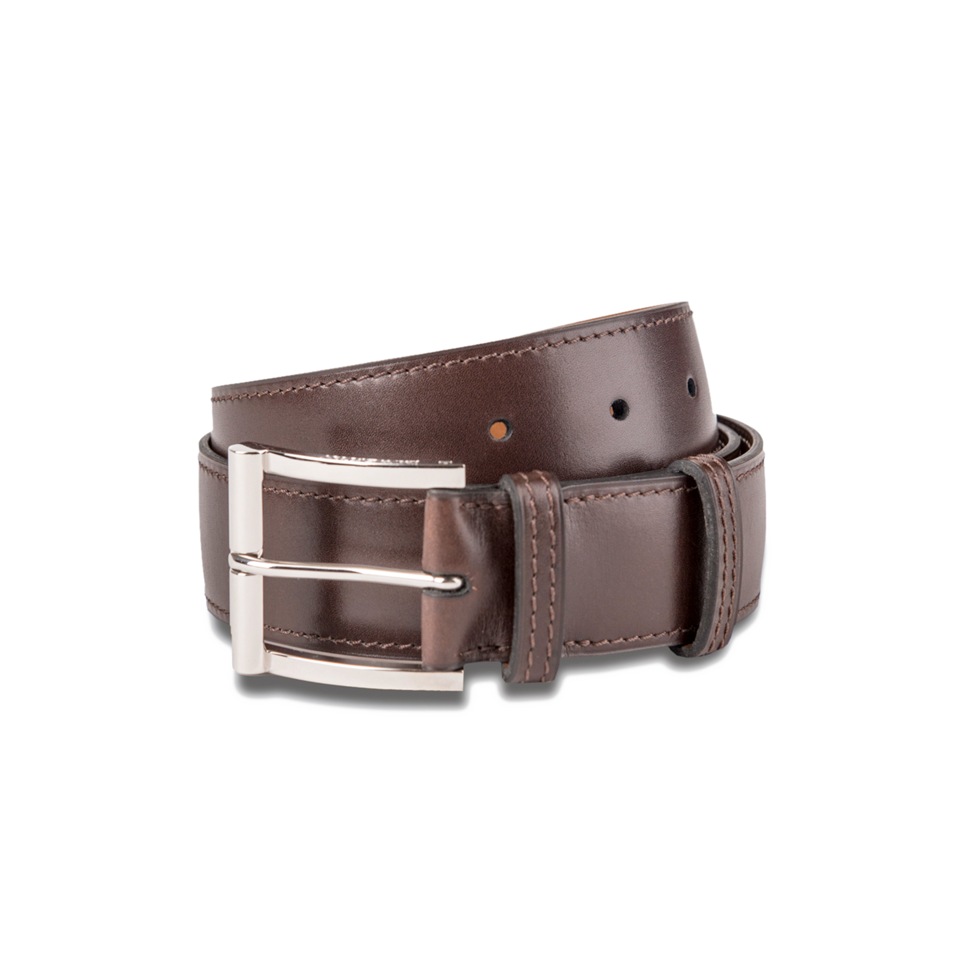 Demi-Jonc Belt Dark brown boxcalf | J.M. Weston Demi-Jonc Belt Dark brown boxcalf | J.M. Weston
