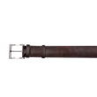 Demi-Jonc Belt[Dark brown patina finish calfskin]