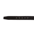 Demi-Jonc Belt[Black suede calfskin]