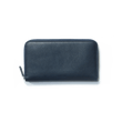 Double You Long Wallet[Navy Soft Calfskin]