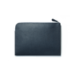 Pochette d'ordinateur Double You [Cuir veau lisse marine]