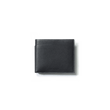 Porte-valeurs Double You [Cuir veau lisse noir]