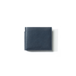 Porte-valeurs Double You [Cuir veau lisse marine]