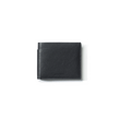 Double You Compact Wallet[Black Soft Calfskin]