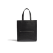 Tote Bag Walker Petit Modèle [Cuir veau lisse noir]